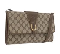 Gucci Vintage, Femme, Pre-owned, Beige, Taille: ONE Size Sac bandoulière vintage Pre-owned