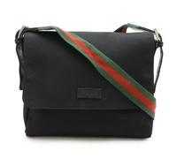 Gucci Vintage, Femme, Pre-owned, Noir, Taille: ONE Size Pre-owned Toile sacs-ports-paule