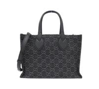 Gucci Vintage, Homme, Pre-owned, Noir, Taille: ONE Size Sac bandoulière Ophidia GG Denim Pre-owned