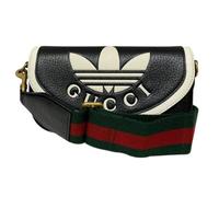 Gucci Vintage - Pre-owned Collaboration Leather Shoulder Bag Limited - Femme - Pre-owned - Noir - Taille: ONE Size