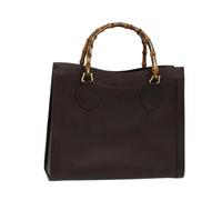Gucci Vintage - Pre-owned Cuir sacs-main - Femme - Pre-owned - Brun - Taille: ONE Size