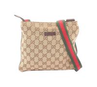 Gucci Vintage - Pre-owned GG Canvas Shelly Line Shoulder Bag - Femme - Pre-owned - Beige - Taille: ONE Size