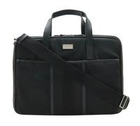 Gucci Vintage - Pre-owned Logo Plate Nylon Canvas 2way Briefcase - Homme - Pre-owned - Noir - Taille: ONE Size