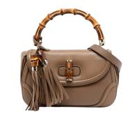 Gucci Vintage - Pre-owned New Bamboo Satchel - Femme - Pre-owned - Brun - Taille: ONE Size