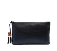 Gucci Vintage - Pre-owned Sac Bamboo à Pompon - Femme - Pre-owned - Noir - Taille: ONE Size