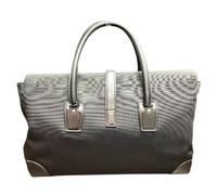 Gucci Vintage - Pre-owned Sac Cabas Cuir Nylon Professionnel - Homme - Pre-owned - Noir - Taille: ONE Size