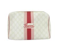 Gucci Vintage - Pre-owned Sac pochette GG Canvas - Femme - Pre-owned - Beige - Taille: ONE Size