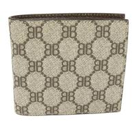 Gucci Vintage - Pre-owned The Hacker Project PVC Canvas Compact Wallet Limited - Homme - Pre-owned - Beige - Taille: ONE Size
