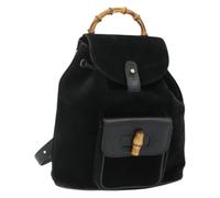 Gucci Vintage - Sac à dos Bamboo Pre-owned - unisex - Pre-owned - Noir - Taille: ONE Size