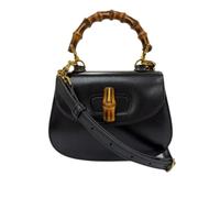 Gucci Vintage - Sac à main Pre-owned Bamboo à poignée supérieure - Femme - Pre-owned - Noir - Taille: ONE Size