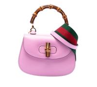 Gucci Vintage - Sac bandoulière Bamboo Pre-owned - Femme - Pre-owned - Rose - Taille: ONE Size