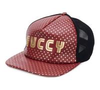 GUCCI X SEGA Casquette En Cuir GUCCY Stars New
