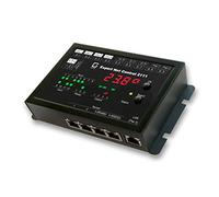 Gude 2111-2 Expert netc EUROCONTROL 4 Sorties Relais, 12 Passive Signal entrées TCP/IP, PoE, Noir