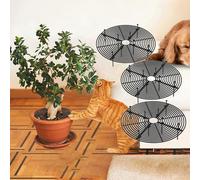 Gudemoore 3 Pièces Grilles de Protection pour Pots, 30cm Protection Plante Chat, Grille Protection Plante, Protège Plantes Contre Chats, Chiens, Animaux Domestiques ou Enfants