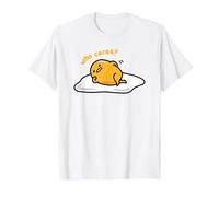 Gudetama Qui s'en Soucie T-Shirt, Homme, Blanc, 4XL