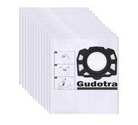 Gudotra Lot de 12 Sac Aspirateur pour Karcher WD3 WD2 Plus KFI 357 WD3S SE4001 SE4002 KWD1 KWD2 KWD3 2.863-314.0