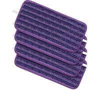 Gudotra Lot de 4 Lingettes Rutilisable pour Swiffer Wet Jet Balai Spray Chiffons Serpillires en Microfibre 4PCS-RAYURE V SERPILLERE