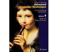 GUDRUN HEYENS - ADVANCED RECORDER TECHNIQUE VOL 1 - Paperback - G245z