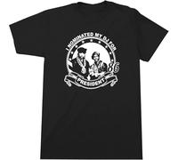 GUDU Eric B and Rakim T Shirt My DJ for President Hip HOP Turntable Black M