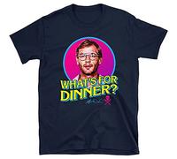 GUDU What's for Dinner Jeffrey Dahmer Mugshot - True Crime Serial Killer - T-T-Shirts à Manches Courtes Black(XX-Large)