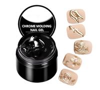 Gue de modélisation des ongles LED/UV 3D | Gel de sculpture pour les ongles | Modélisation compacte des ongles pour la conception d'art nail 3D avec des voyages avec une formule non collante de 7 ml