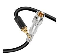 GUEB-Câble Audio Coaxial Bnc Mâle Vers Prise Mâle Mono 3,5 Mm (0,5 Mm) - 0,5 M (Bnc Mâle Vers 3,5 Mm Mâle)