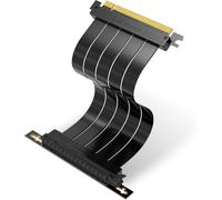 GUEB-Pcie Gen 4 16X Câble Riser Haute Vitesse Pci Express 4.0 Port Gpu Carte D'Extension À Angle Droit [20 Cm]