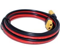 GUEB-Xt60 Rallonge De Câble D'Extension Mâle Vers Femelle 1,8 M - 12 Awg Xt60 - Câble D'Extension Mâle Vers Femelle - Compatible Avec Ecoflow Powerstation Panneau Solaire 1,83 M