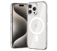 gueche Coque de protection pour iPhone 15 Pro, transparente, en silicone souple, antichoc, compatible avec le chargement sans fil, support de téléphone portable vélo