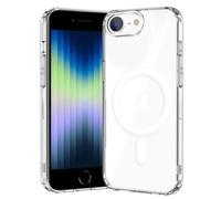 gueche Coque Magnétique pour iPhone 7/8/se, Compatible avec MagSafe, Hybrid Coque pour iPhone 7/8/se, Protection Antichoc Militaire, Dos Anti Rayures, Case Cover Transparent
