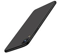 gueche Coque pour iPhone XR, Silicone, Housse de Protection Antichoc, Mince, Souple, Élégante - Noir, Douce pour iPhone XR Phone Coque Housses Case Cover Funda hülle