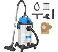 Güde 17002 GNTS Aspirateur NAS 30 L Bleu, Argent
