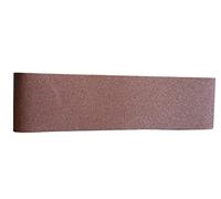 Güde 38360 K60 SB Lot de 5 bandes abrasives Rouge 150 x 1220 mm