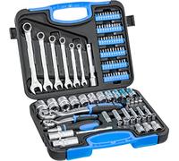 Güde 39002 GWZK 104 Mallette à outils 104 pièces en acier chrome-vanadium dans un coffret pratique