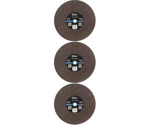 Güde 40541 Disque à tronçonner métal 355 mm (dimensions : 355 x 25,4 mm, compatible avec les tronçonneuses 40534 et 40556) Noir (Lot de 3)
