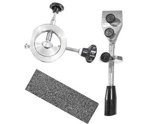 Güde 55249 Lot de 2 accessoires de ponçage pour GNS 200 VS (composé de : 1 support de couteau, 1 support de rabot, 1 pierre à aiguiser)
