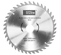 GÜDE Lame de scie 60 dents - 255 x 30 mm pour scie G55258- G55173- G55269 55263