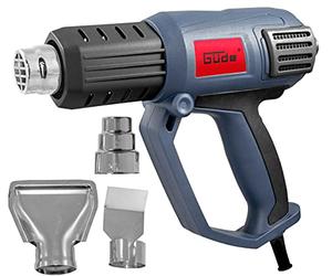 Güde 58190 heissluftgebläse Saints 600-2000, 2000 W, 230 V, bleu, lot de 8