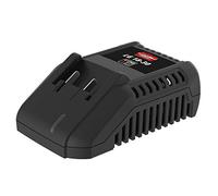Güde 58547 Chargeur LG 18-30 (groupe de système de batterie 18 V E3, courant de sortie 3,0 A, puissance nominale 80 W, classe de protection II), noir