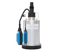 Güde 94606 GFS 4000 INOX pompe aspirante plate pompe submersible (400W, débit 700 l/h, filetage de raccordement 1 ½" IT), noir, bleu, acier inoxydable