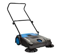 Güde Balayeuse manuelle GKM 700, largeur de balayage 700 mm, bac à déchets de 14 l, puissance de surface de 2000 m²/heure, Bleu