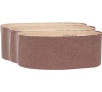 GÜDE Bande abrasive K80 100x610 mm - lot de 3 pcs 38367