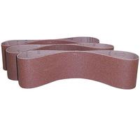 GÜDE Bandes abrasives 120 pour ponceuse a bande lot de 3 - pour G55135 41287