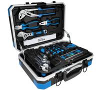 Güde Mallette à outils GWZK 241 (kit de 241 pièces dans un étui pratique, en chrome vanadium et acier au carbone)
