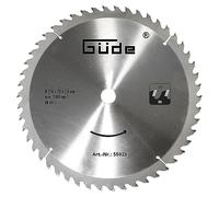 Güde Carbide lame avec 50 dents 250 x 20 mm.
