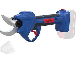 Güde Coupe-branches sans fil ASC 18-0 (série Easy-Energy-Exchange Brushless Series, lithium-ion, 18 V, jusqu'à 30 mm d'épaisseur, lames de dérivation de haute qualité, interrupteur de sécurité, sans