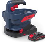 Güde épandeur universel sans fil pour graines et sel d'épandage GUS 18-201-05 incl. pack de batteries 2 Ah + chargeur 58628