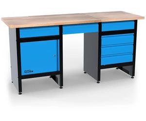 GÜDE Etabli GW 6/1 XL - 170 x 60 cm - 1 porte - 6 tiroirs 40480