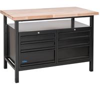 Etabli P 1200 SS - Black Line - 120 x 65 cm - 6 tiroirs Güde G40839