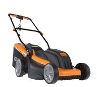 Güde Germ 1633/2 - Tondeuse à gazon électrique - Moteur 1200 W - Largeur de coupe 33 cm - 5 niveaux de hauteur de coupe - Panier collecteur d'herbe de 30 l - Légère et maniable